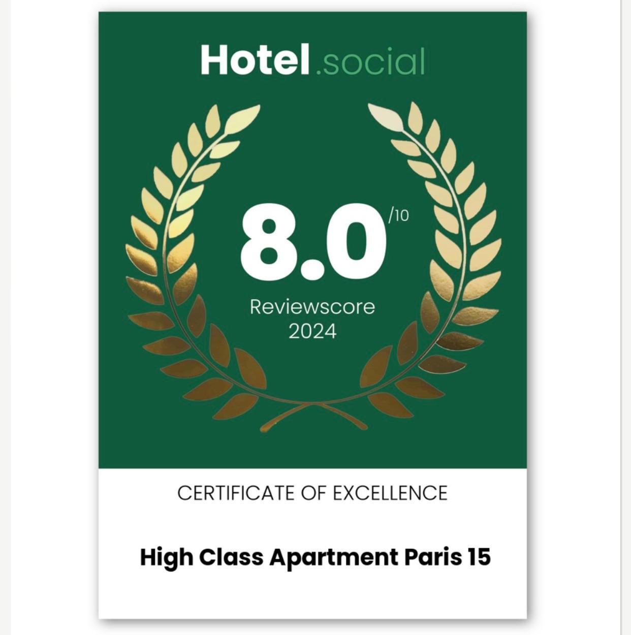 High Class Apartment Paris 15 Екстер'єр фото